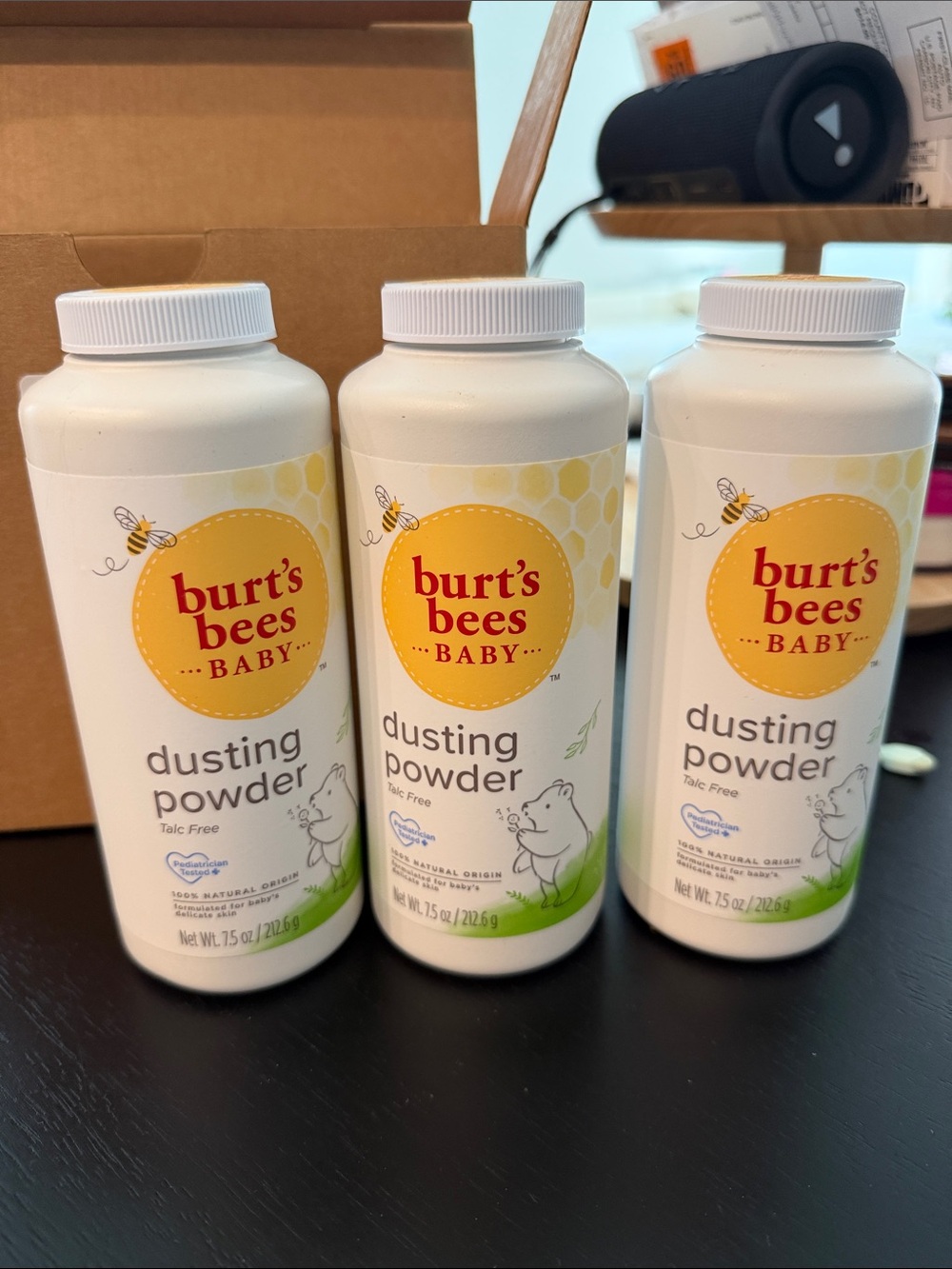 Burt’s Bees Baby Dusting Powder Set of 3